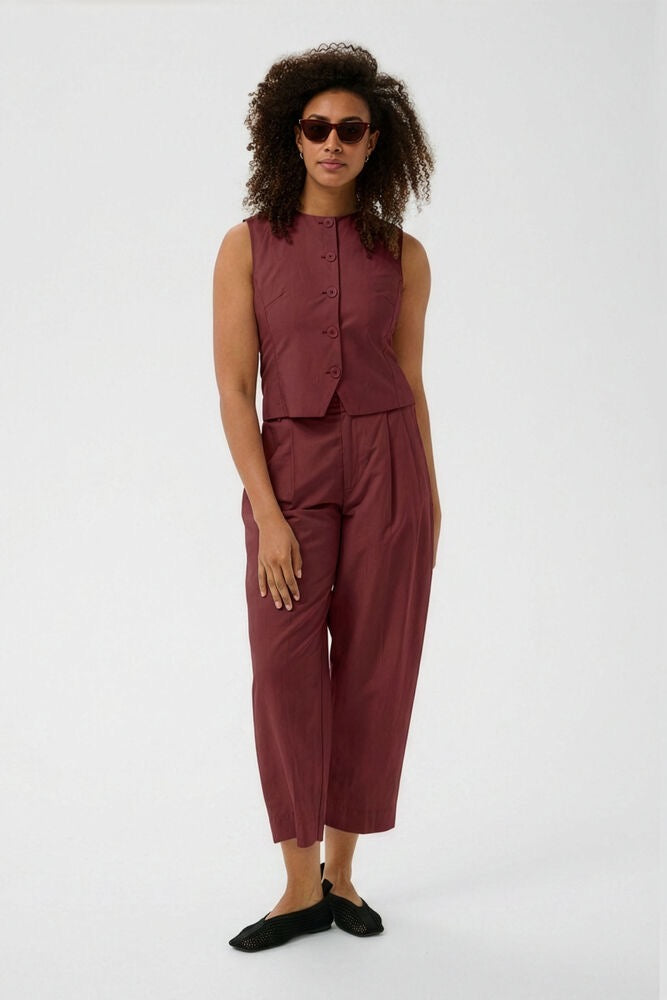 Part Two Beatriz Pants - Burnt Red