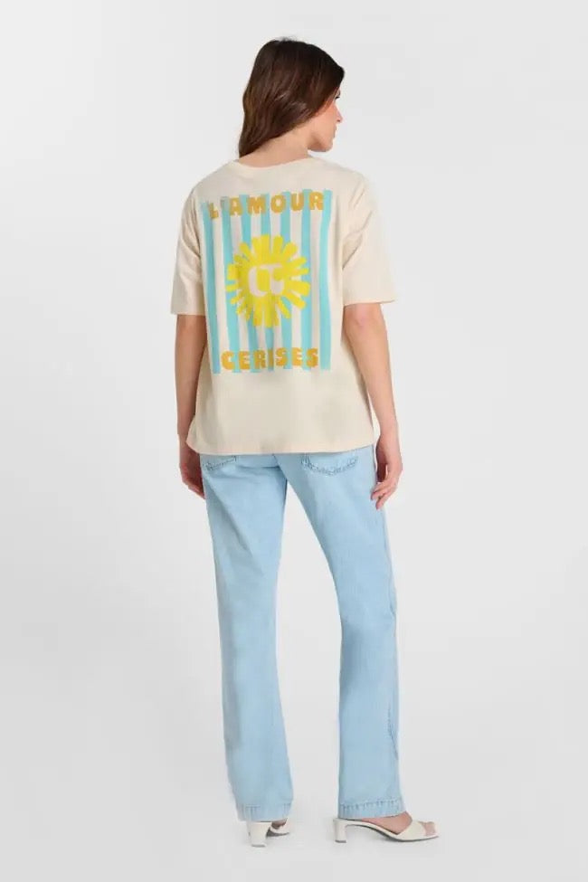 Le Temps Des Cerises Onira T-shirt - Craie