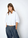 Mos Mosh Maxime Nylah Shirt - White Stripe