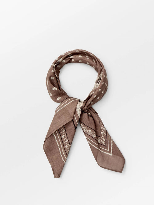 Becksondergaard Lacia Cotta Scarf - Pine Bark