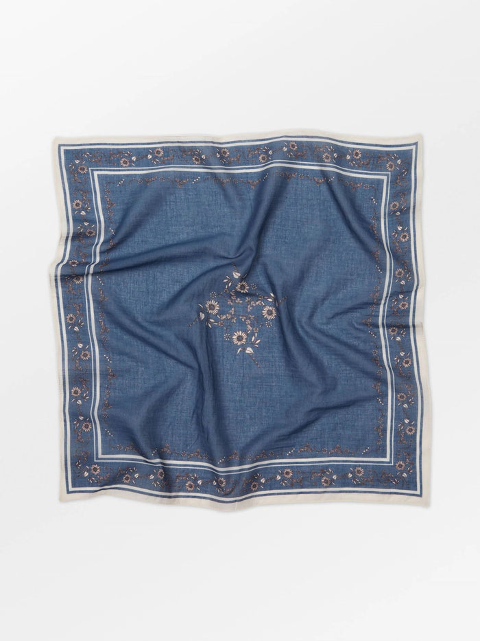 Becksöndergaard Suniflora Cotta Scarf - Indigo