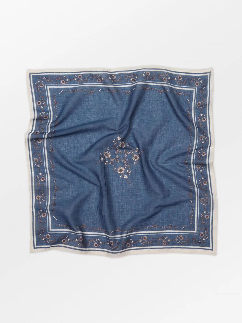 Becksöndergaard Suniflora Cotta Scarf - Indigo