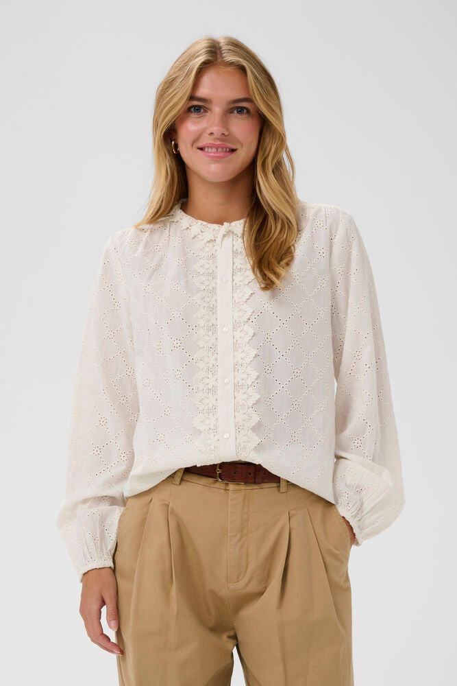 Saint Tropez Petunia Shirt - White