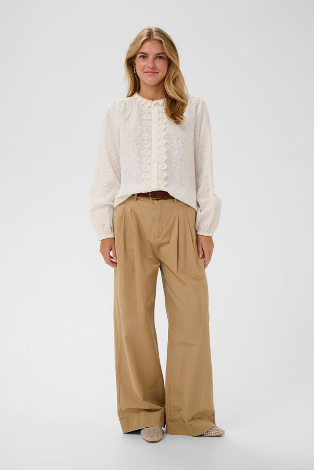 Saint Tropez Petunia Shirt - White