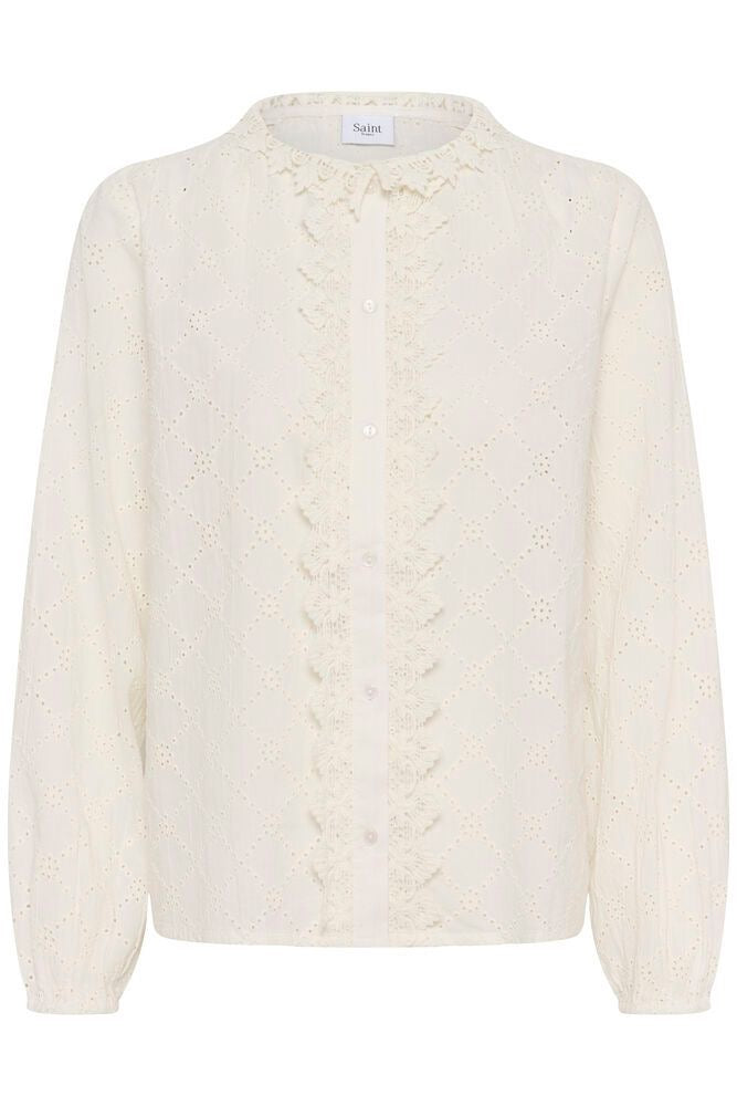 Saint Tropez Petunia Shirt - White