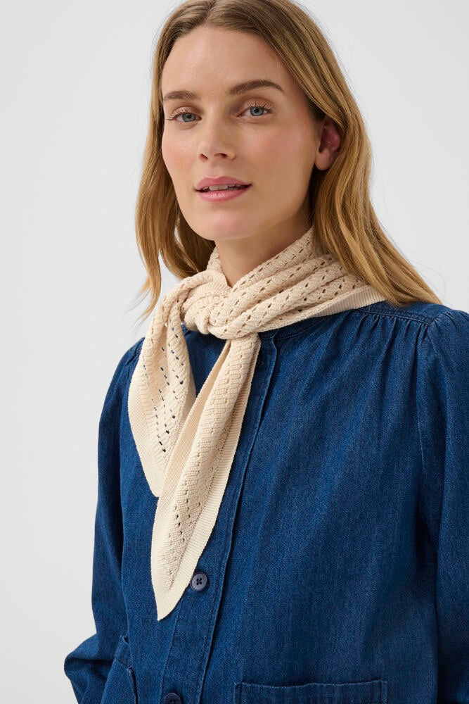 Part Two Damine Scarf - Cream
