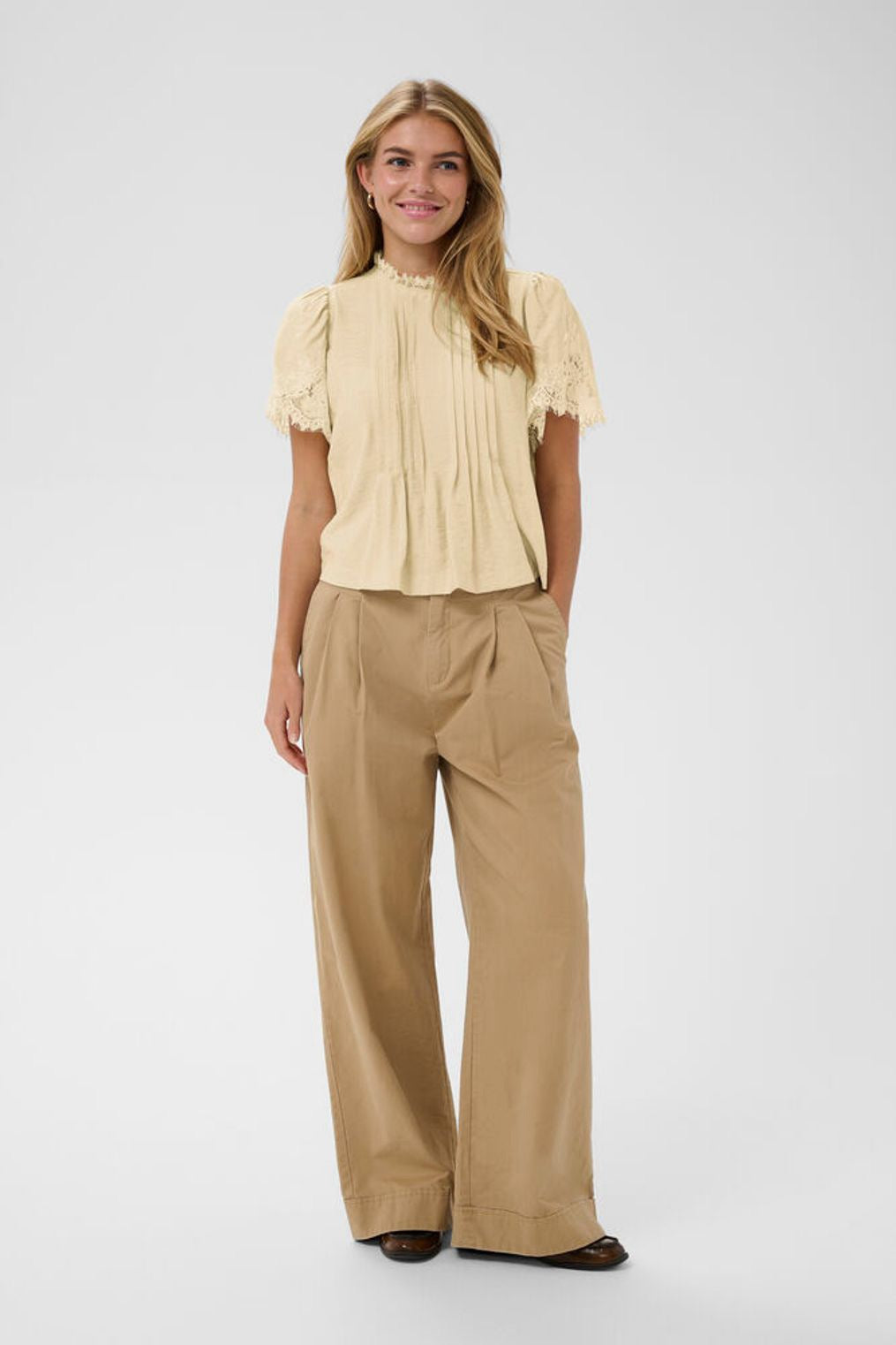 Saint Tropez Prudence Blouse - Cream