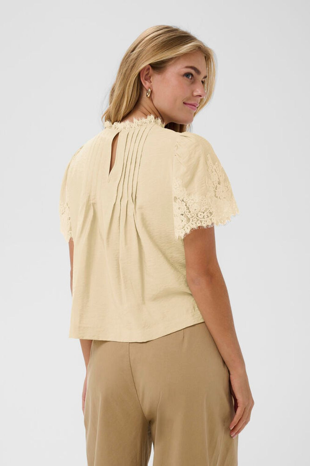 Saint Tropez Prudence Blouse - Cream