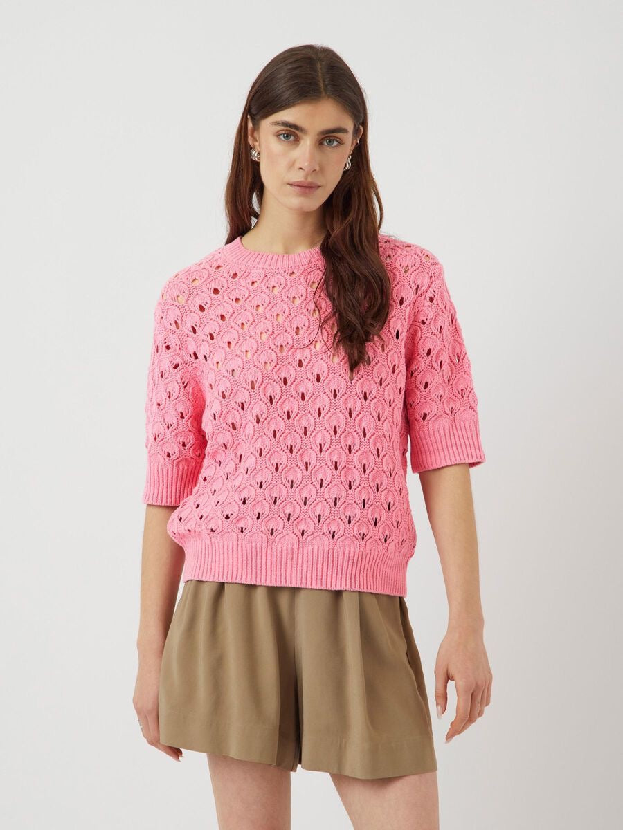 YAS Mansa Knit - Sachet Pink