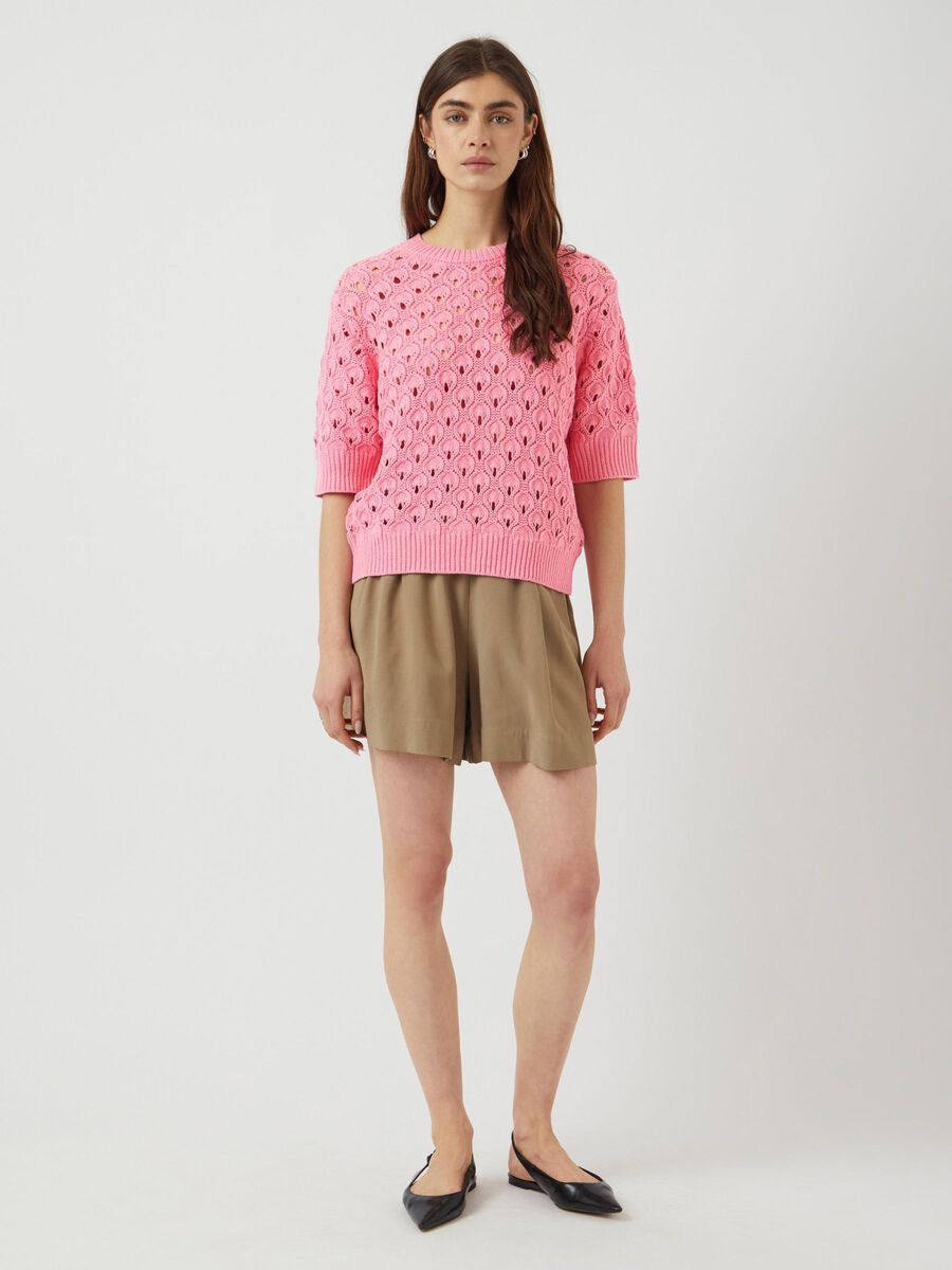 YAS Mansa Knit - Sachet Pink