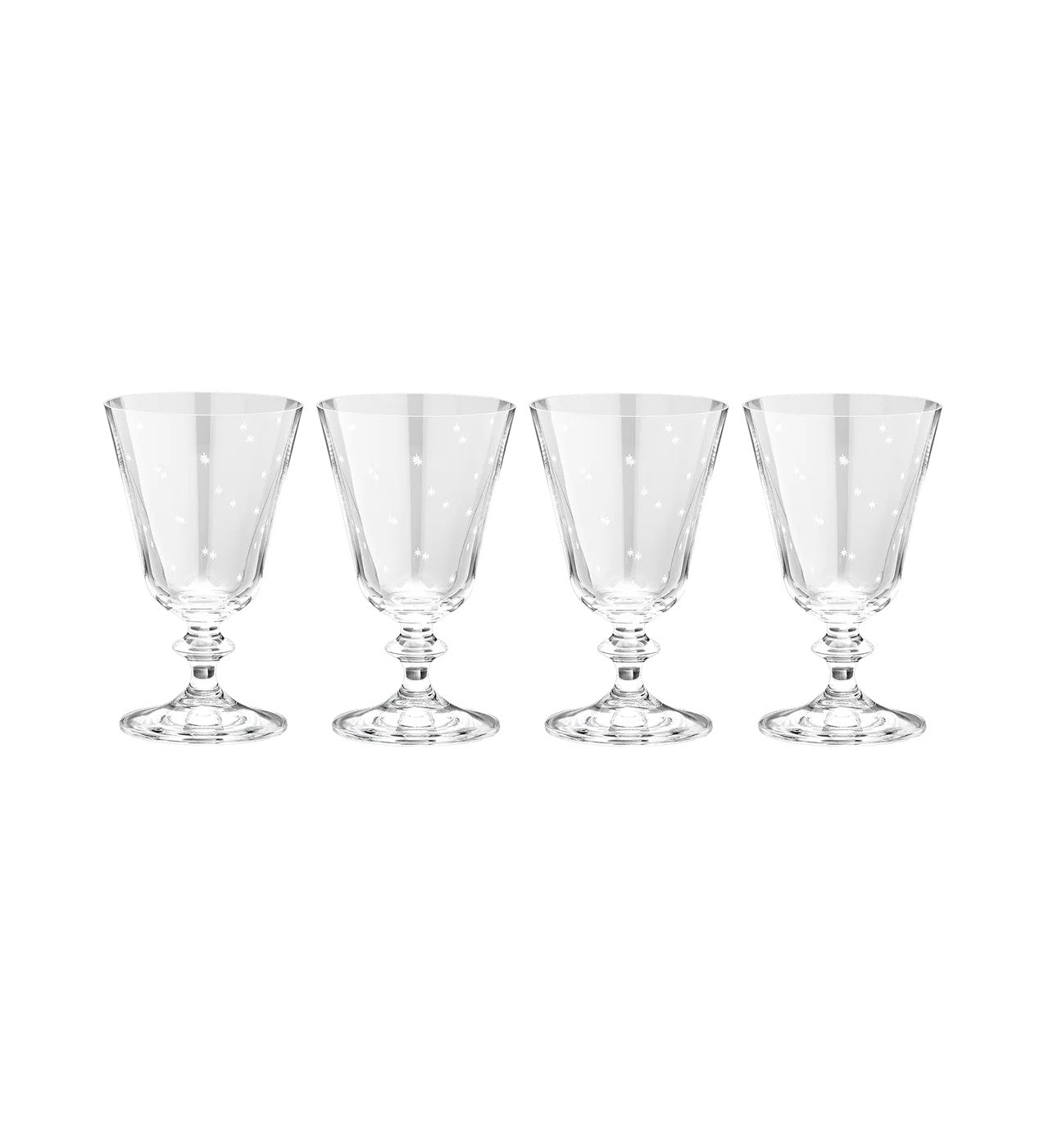 Anna + Nina Starry Eve Short Wine Glass - Set of 4