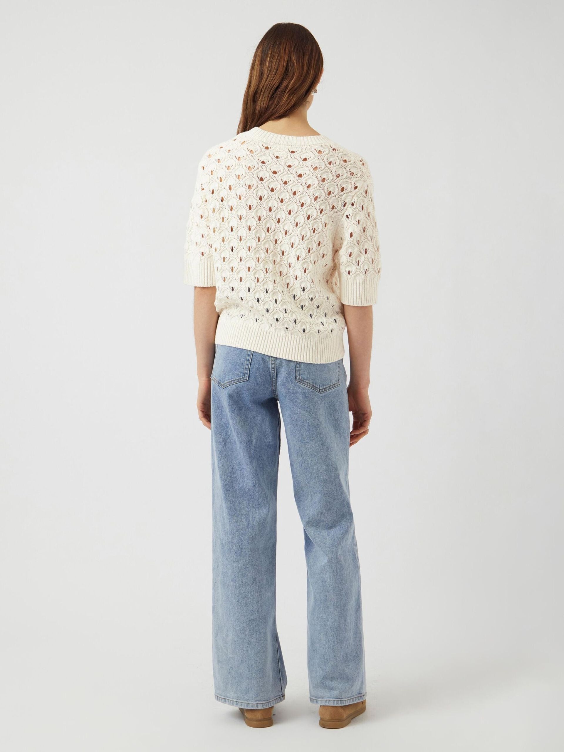 YAS Mansa Knit - Star White