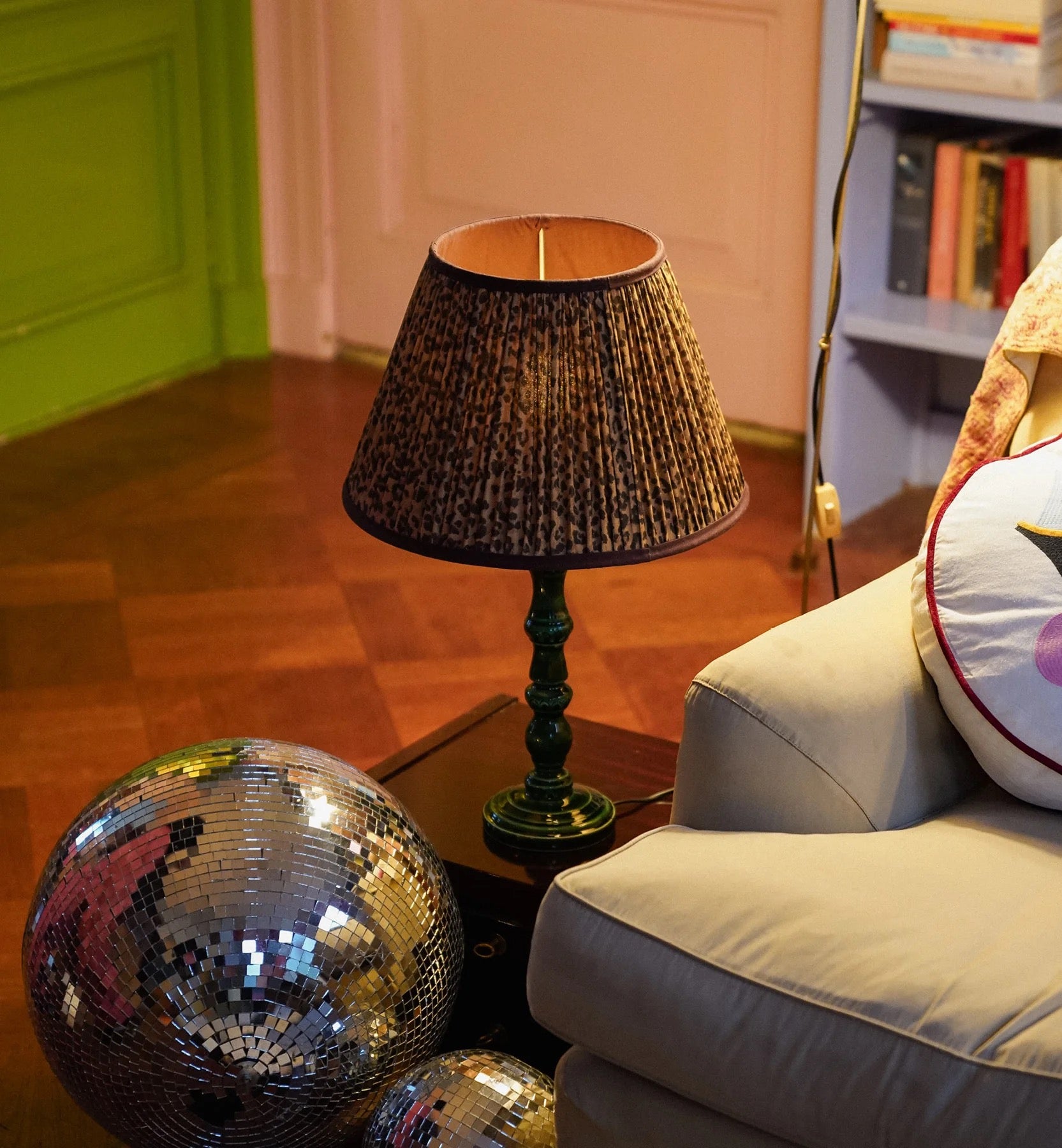 Anna + Nina Leopard Lamp Shade