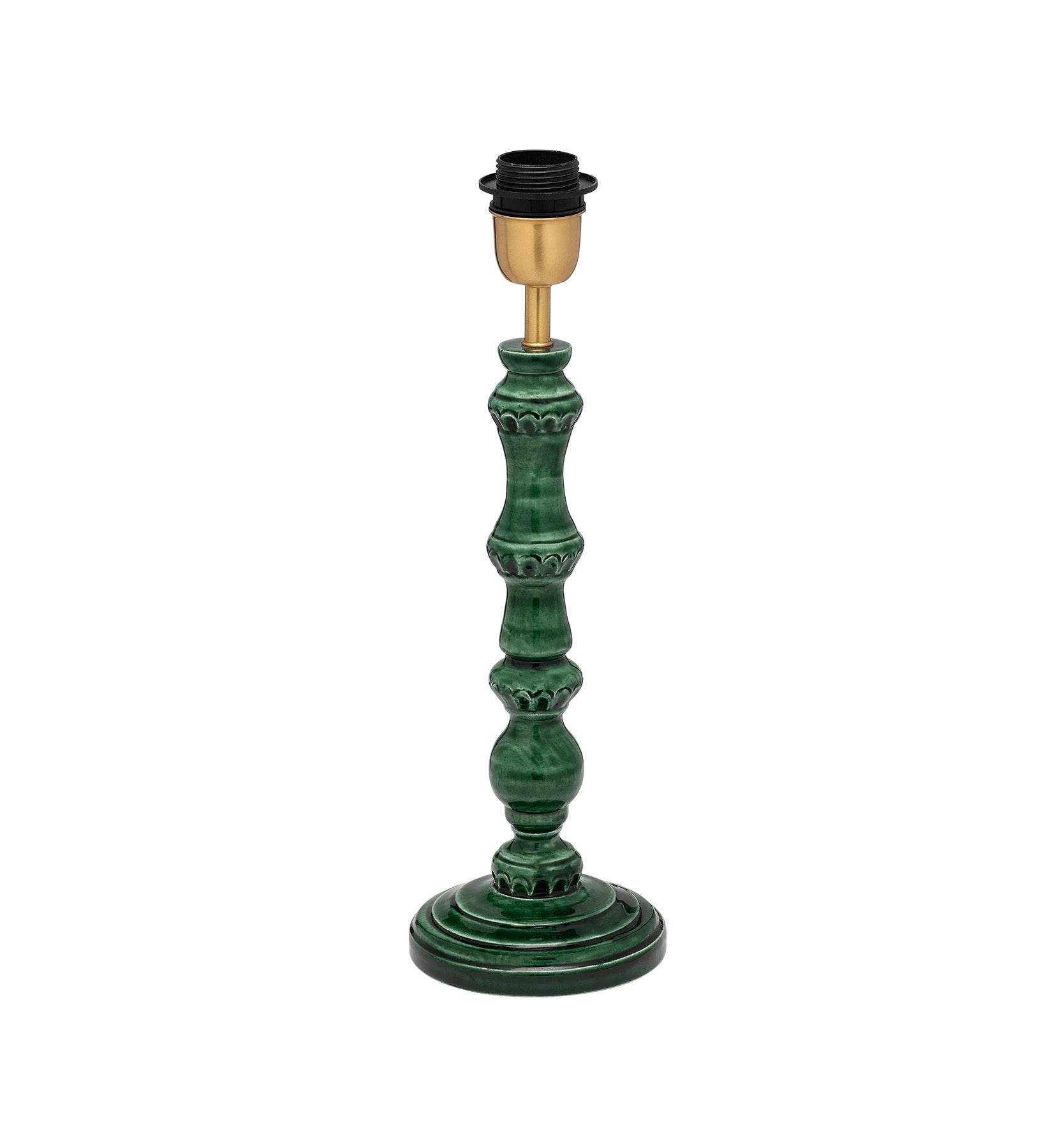 Anna + Nina Willow Lamp Stand - Green