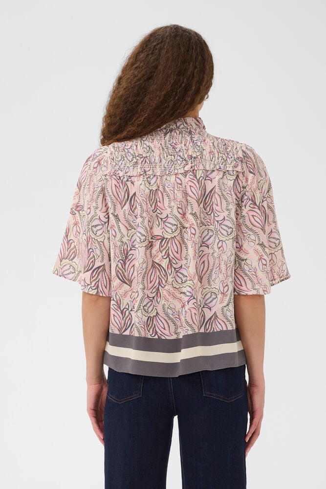 Saint Tropez Shakti Blouse - Dusty Pink
