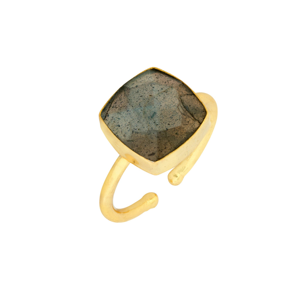Ashiana Darcy Labradorite Ring