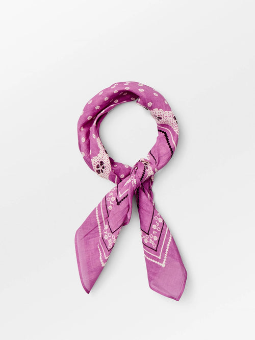 Becksondergaard Lacia Cotta Scarf - Meadow Mauve Pink