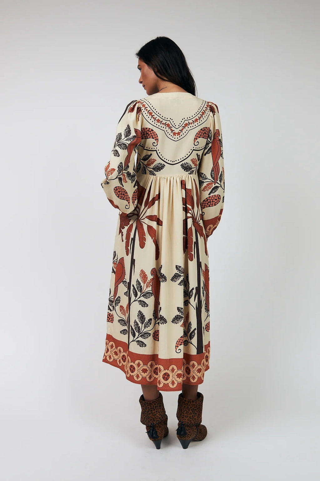 Lollys Laundry Sarai Maxi Dress - Cream