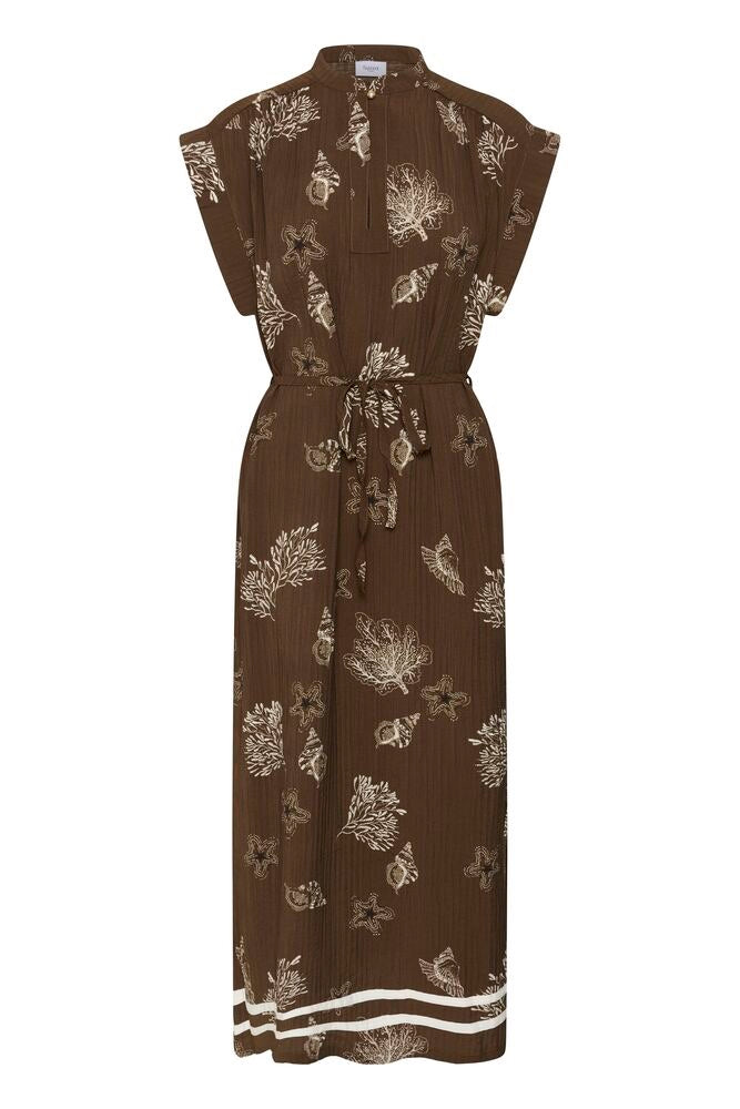 Saint Tropez Rosashell Dress - Brown