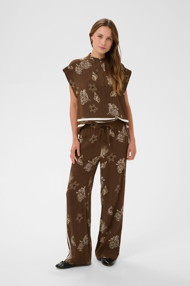 Saint Tropez Rosashell Pants - Brown