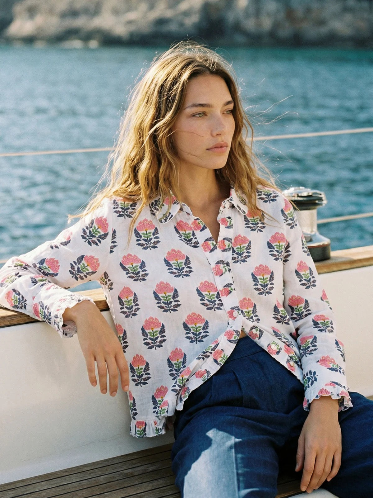 Vilagallo Floral Shirt