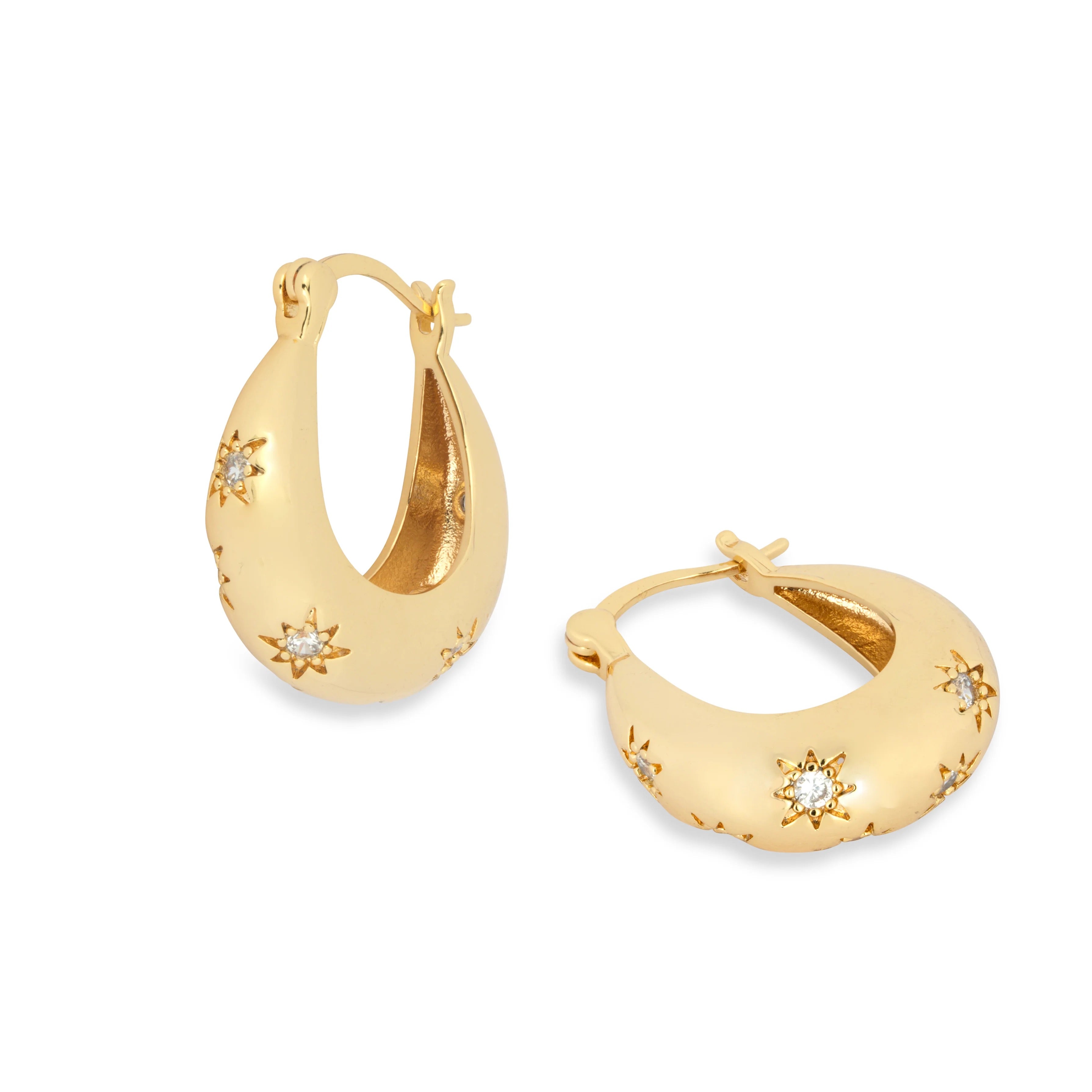 Ashiana Cora Hoop Earrings