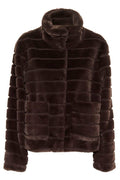 Saint Tropez Leonie Jacket - Chocolate Brown