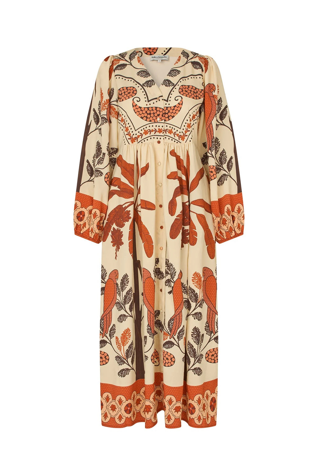 Lollys Laundry Sarai Maxi Dress - Cream
