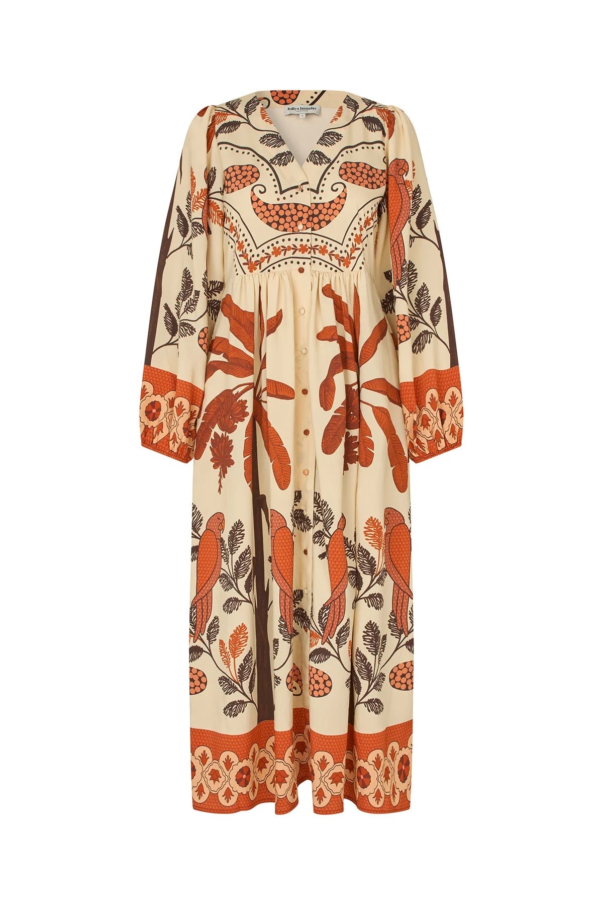 Lollys Laundry Sarai Maxi Dress - Cream