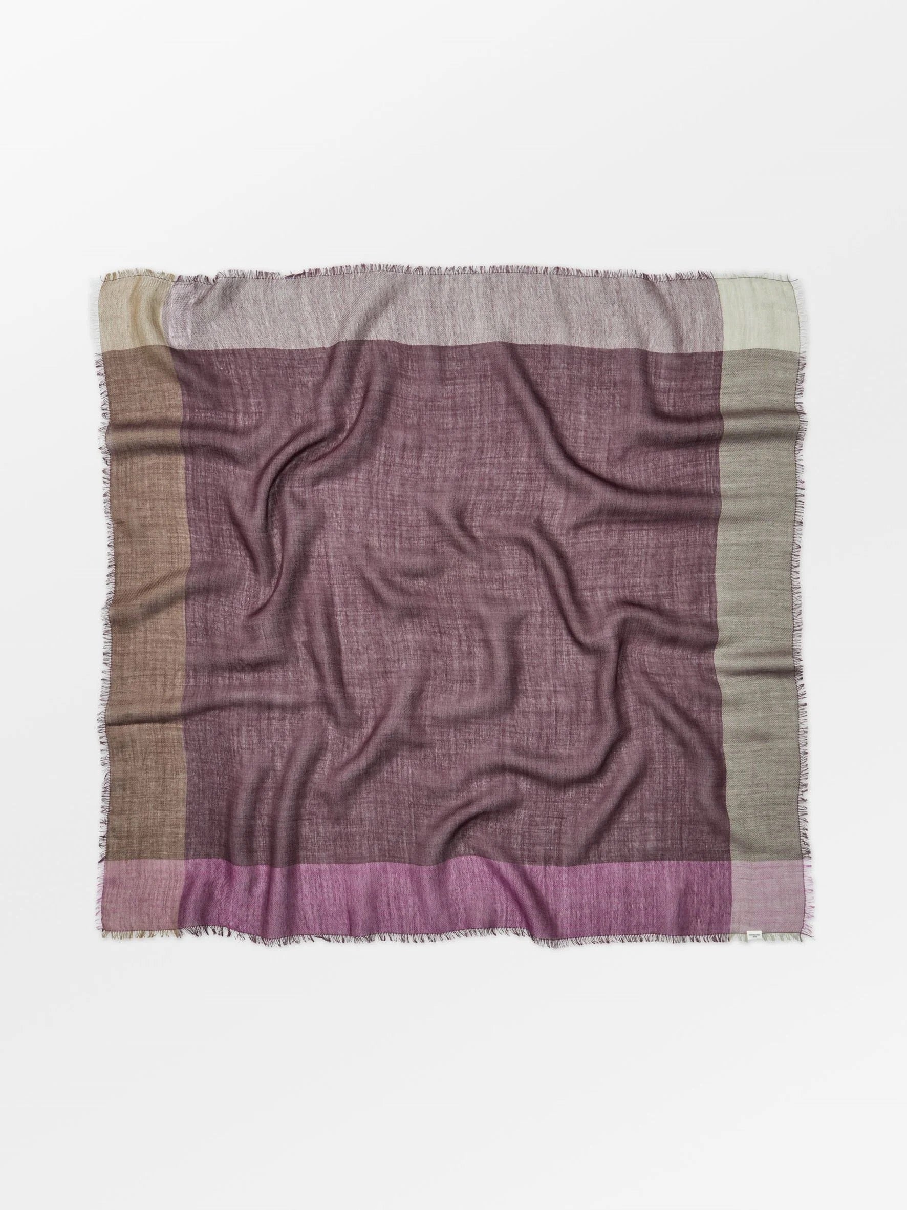 Becksondergaard Ekko Wica Big Scarf - Fig Red