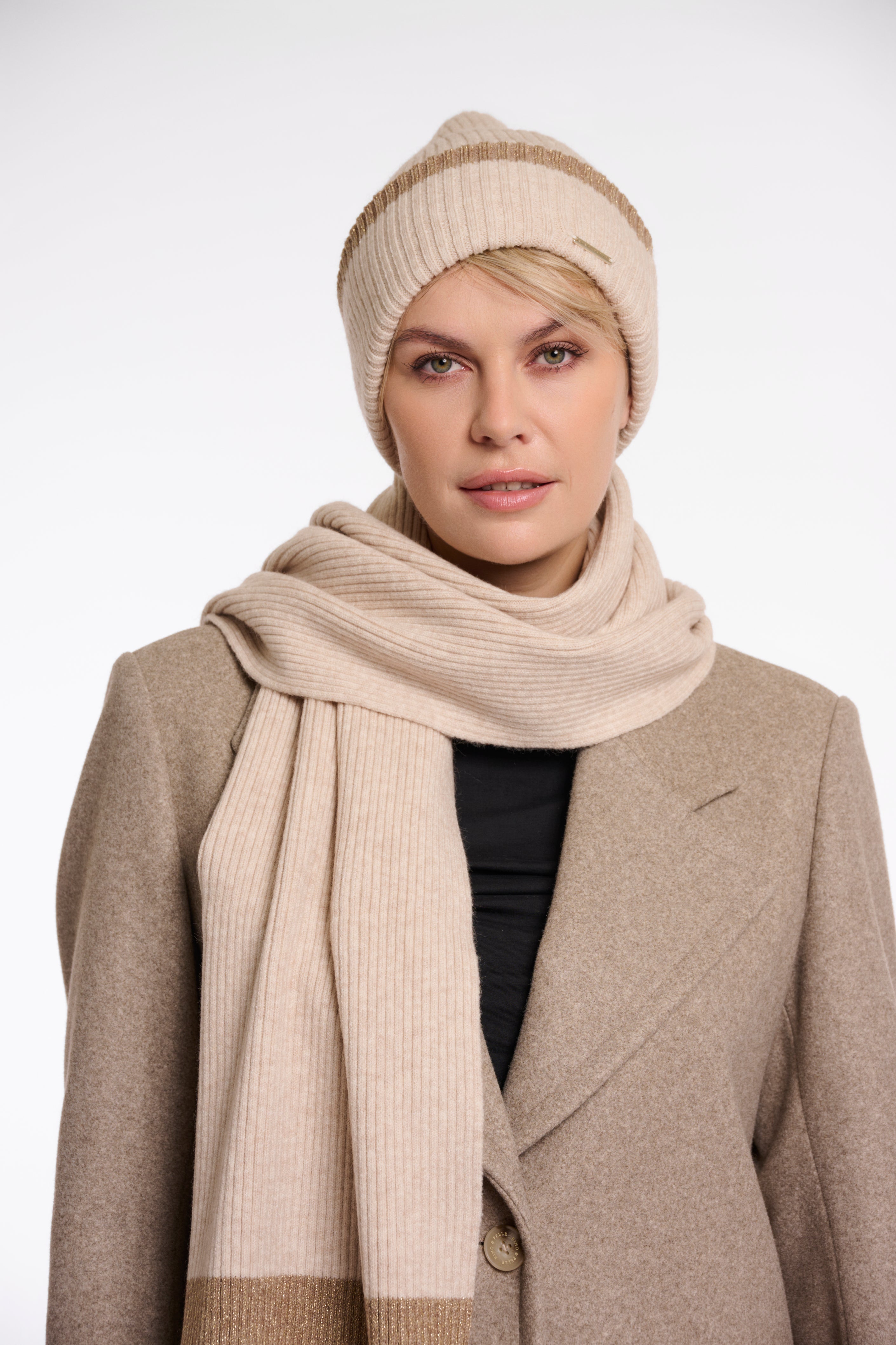 Rino & Pelle Ingrid Beanie - Birch