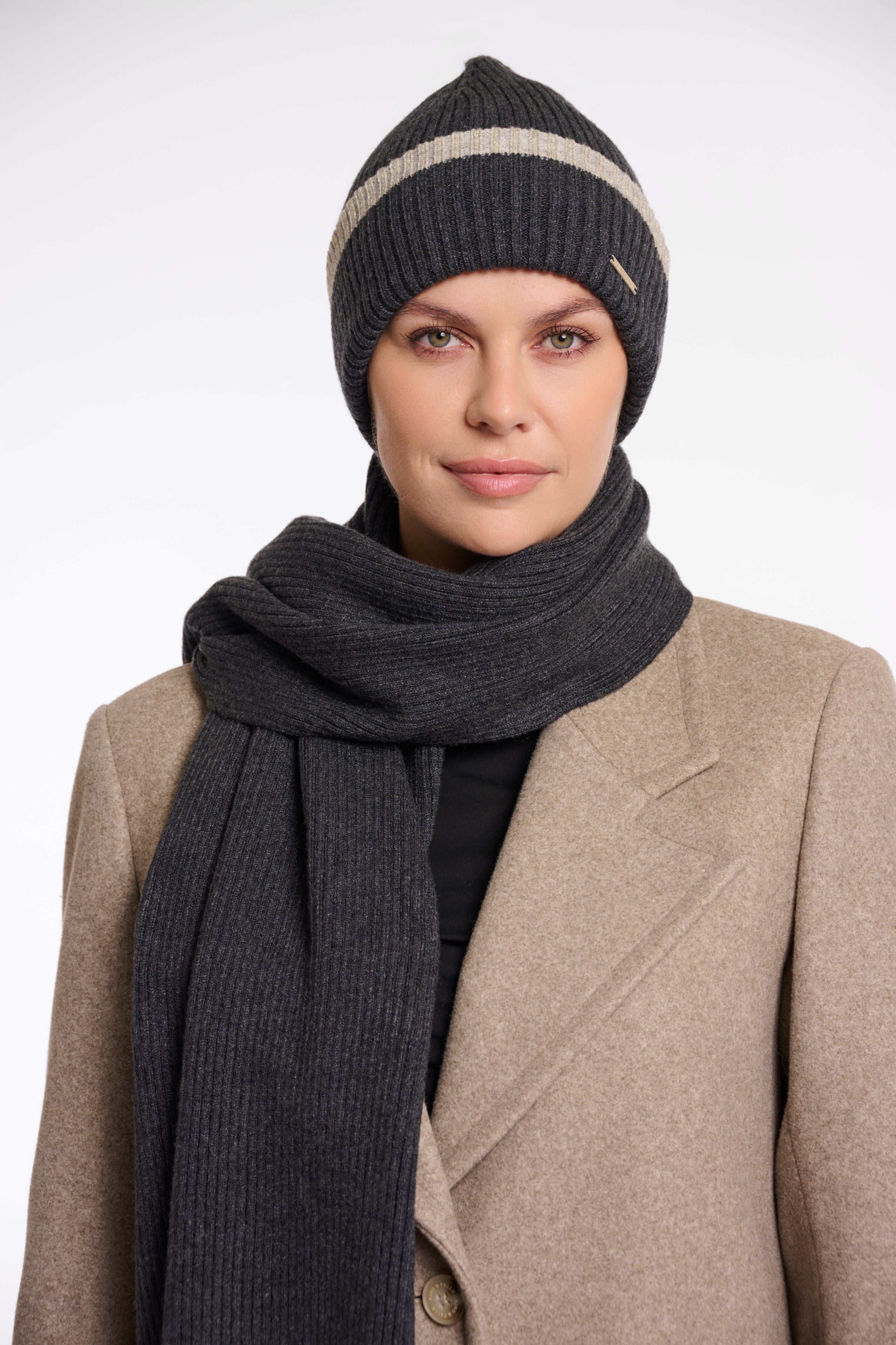 Rino & Pelle Ingrid Beanie - Grey