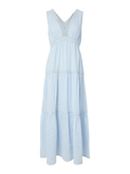 YAS Anini Tiered Dress - Skyway