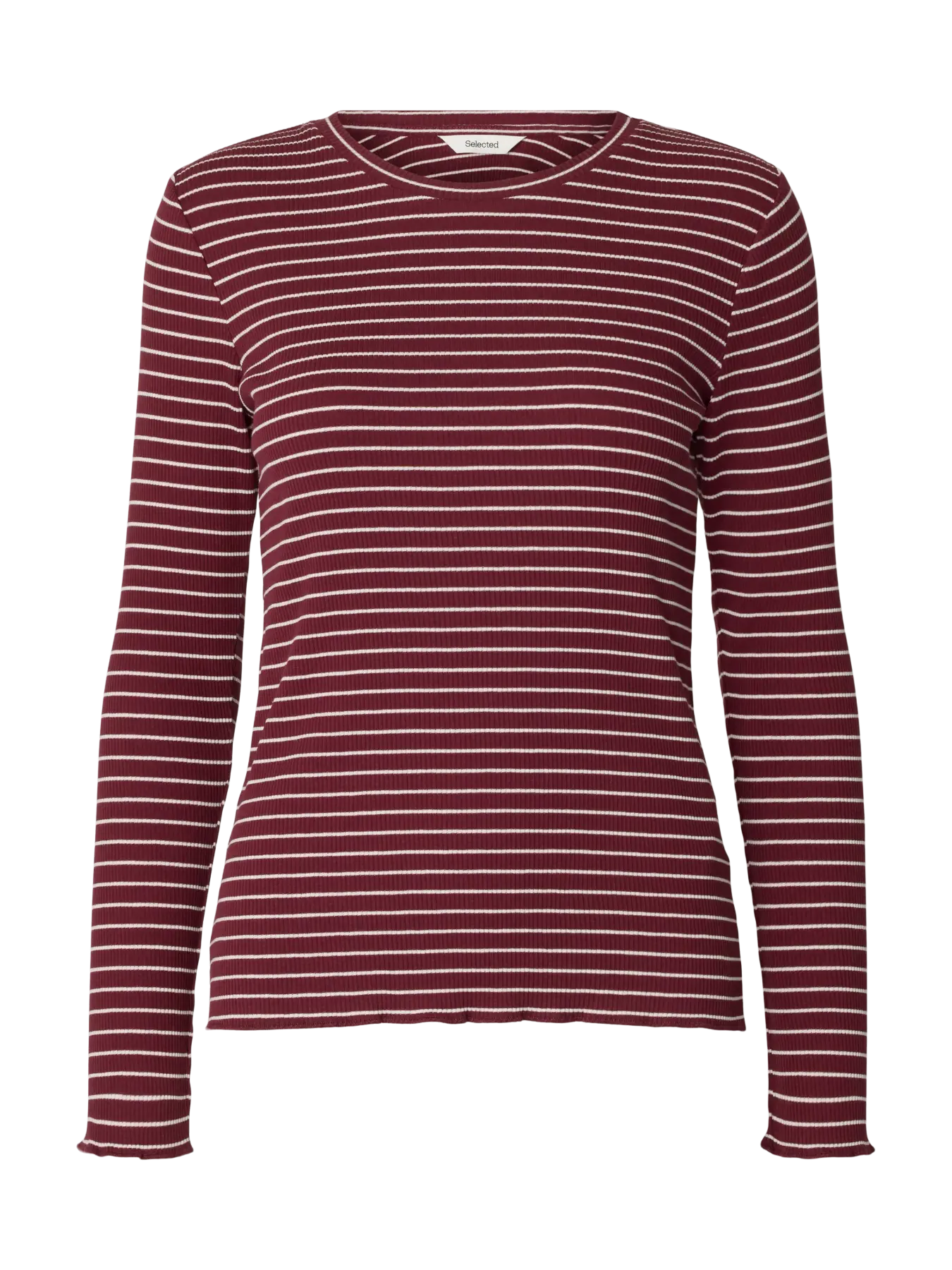 Selected Wanna Stripe Top - Port