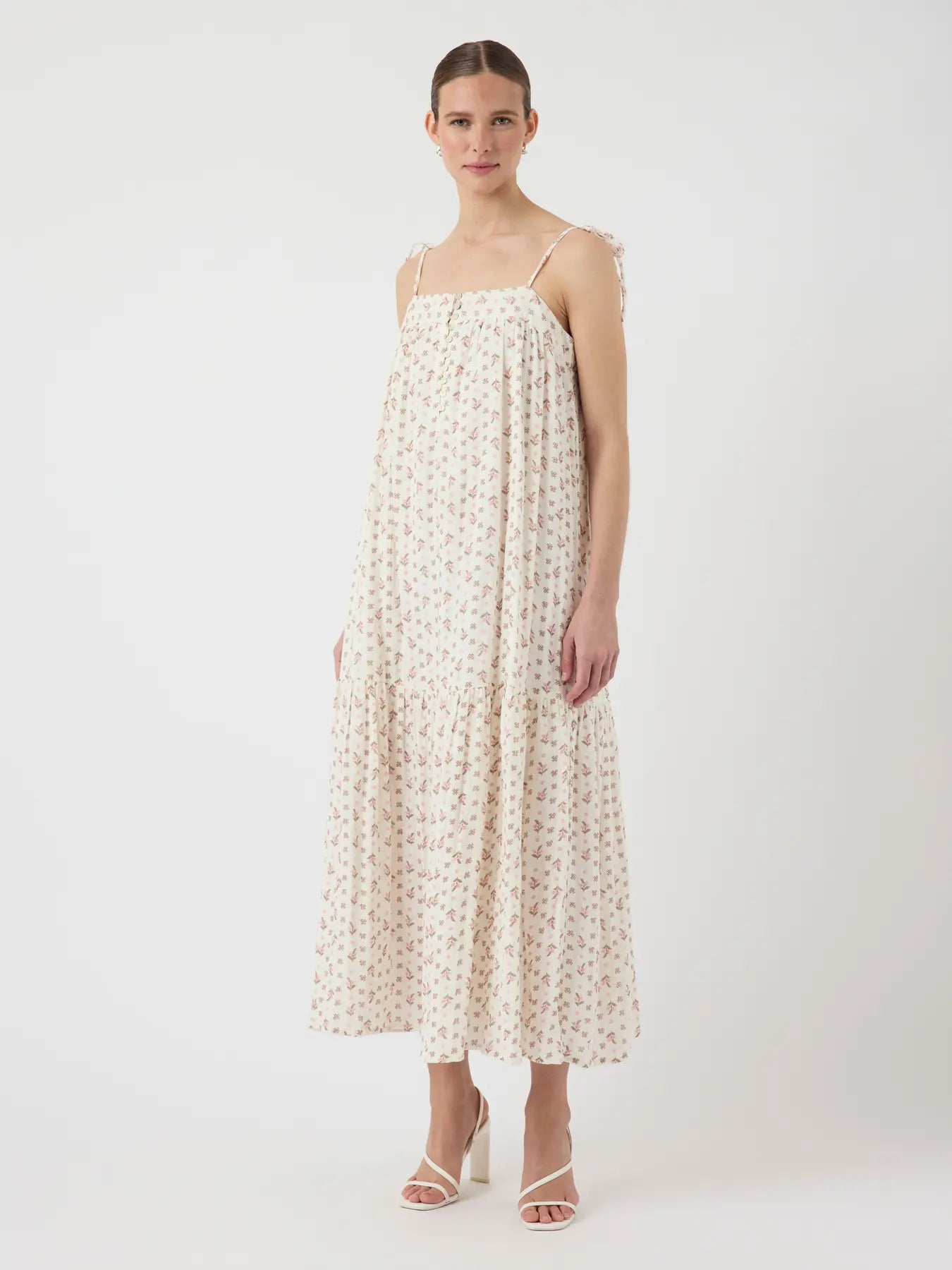 YAS Yona Ditsy Maxi Dress