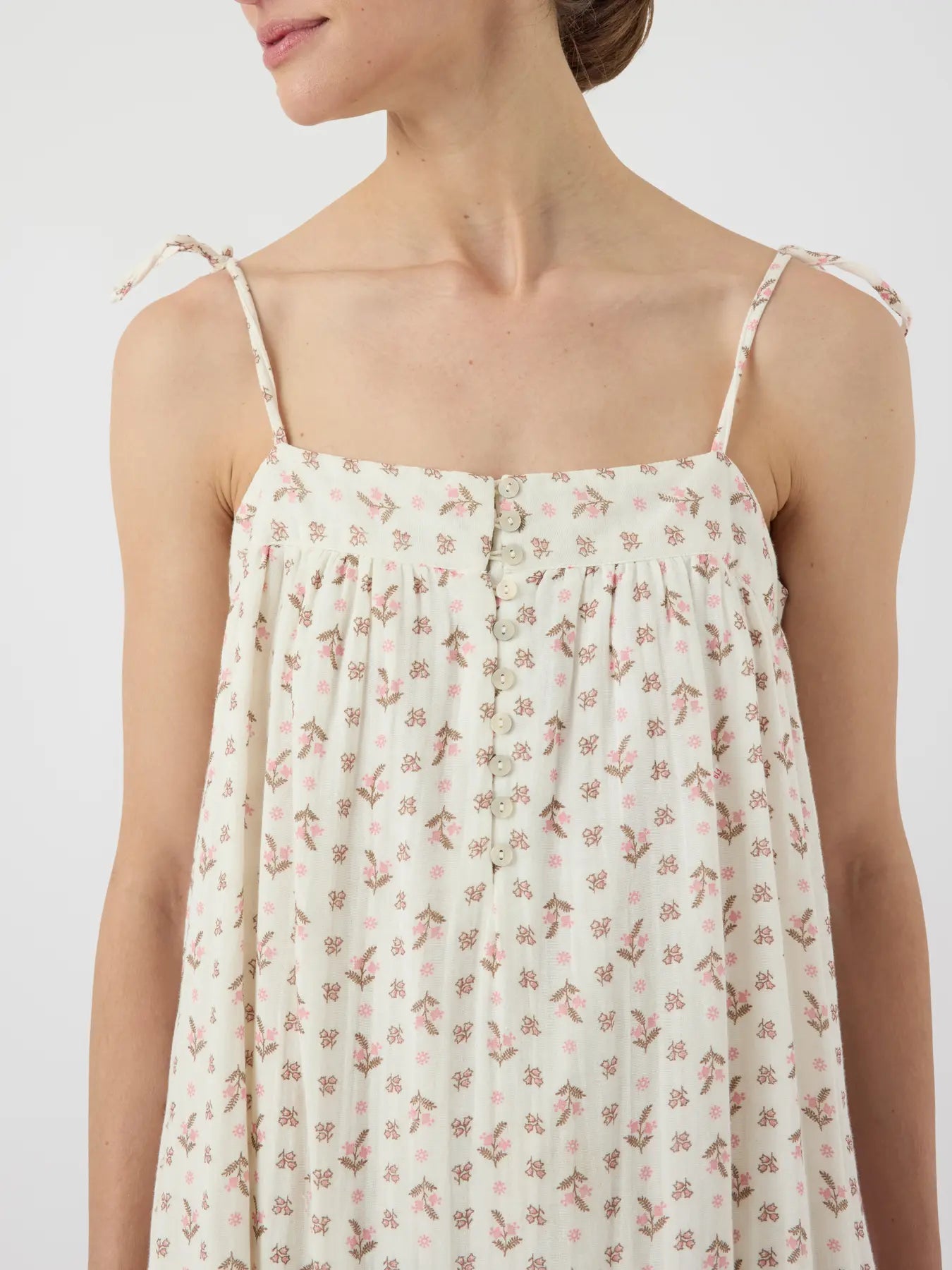 YAS Yona Ditsy Maxi Dress