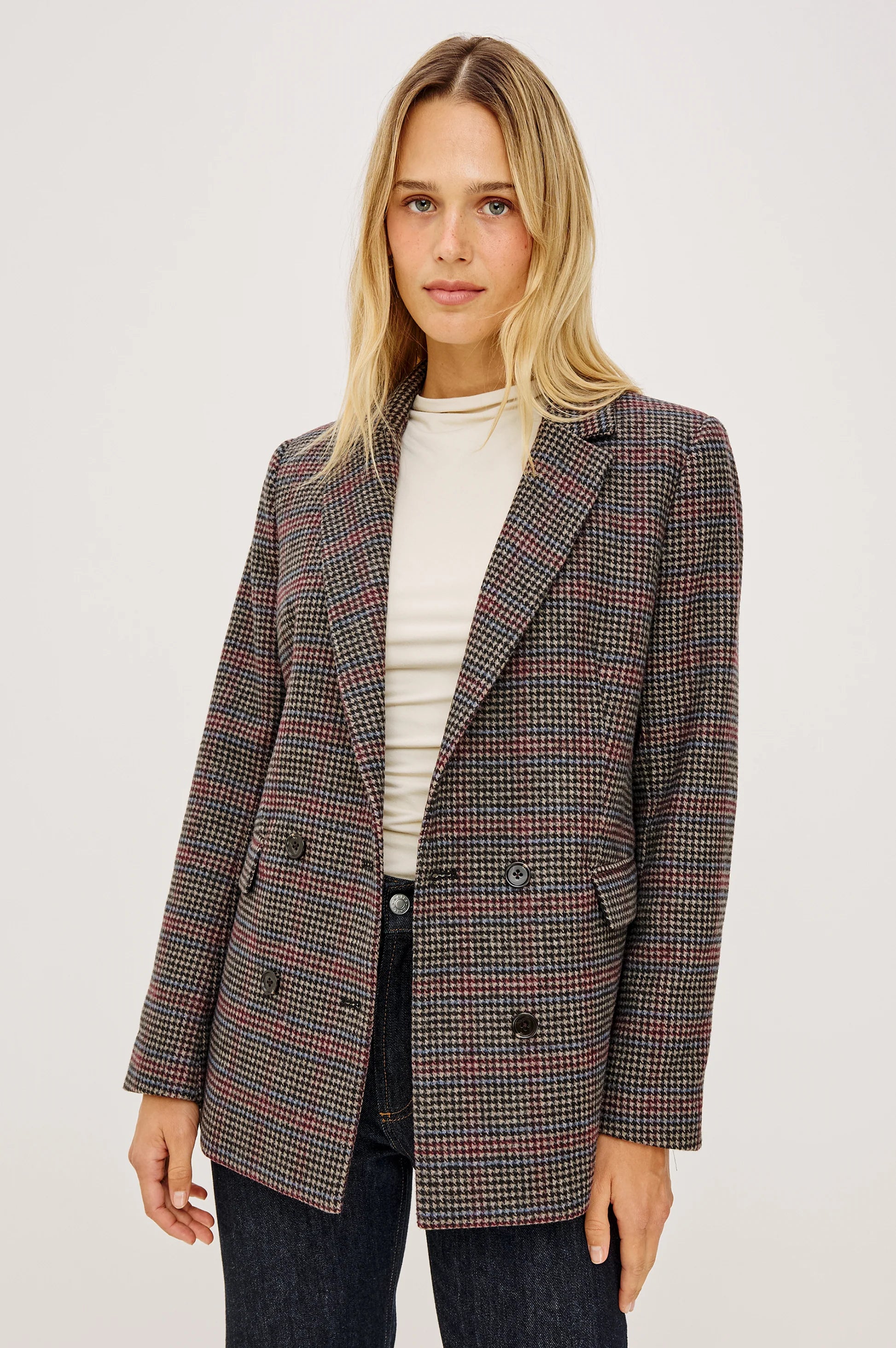 Rails Jac Blazer - Plum