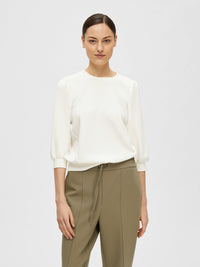 Selected Femme Tenny T-Shirt - Snow White