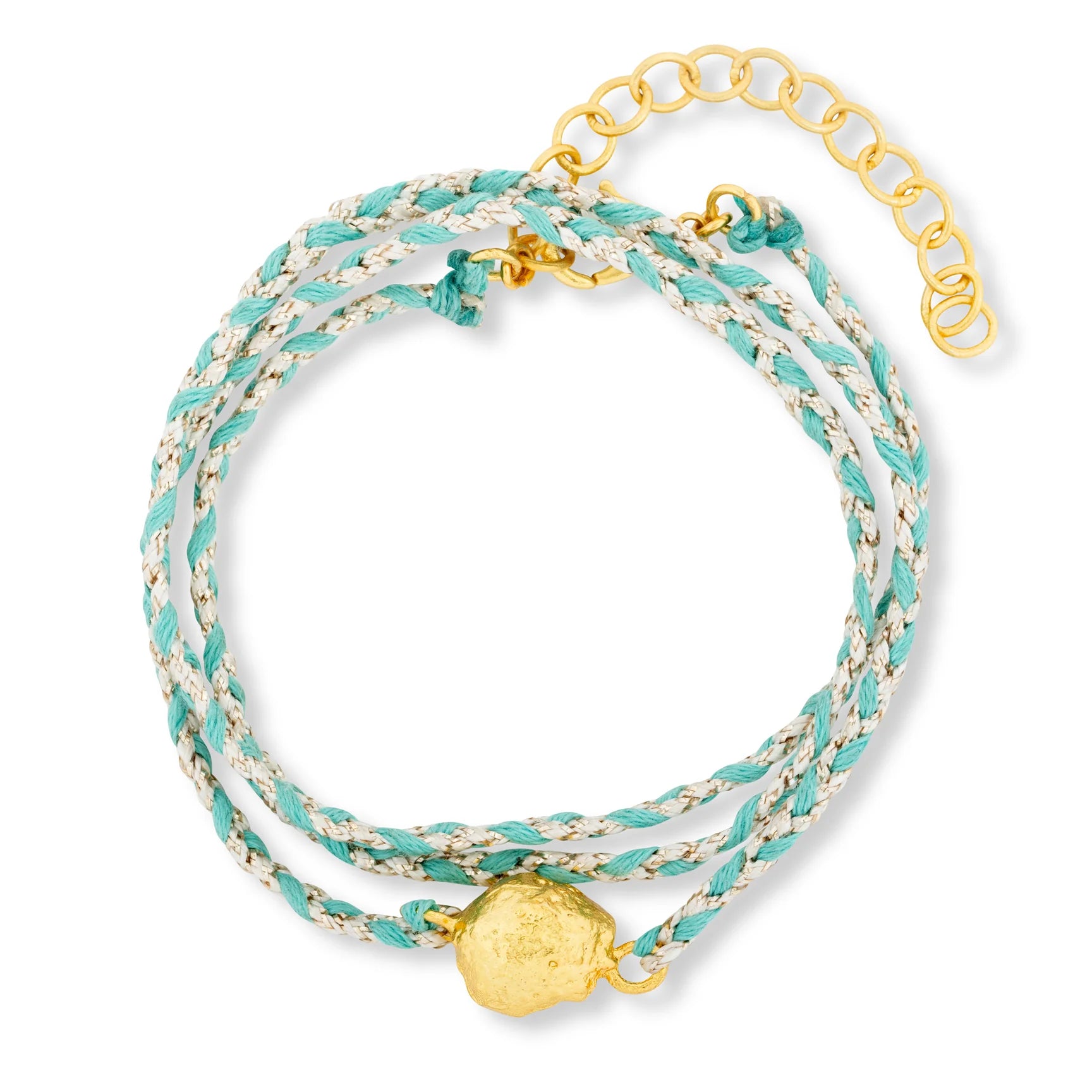 Ashiana Zina Wrap Bracelet - Aqua