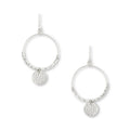 Ashiana Dominique Mini Hoops Silver
