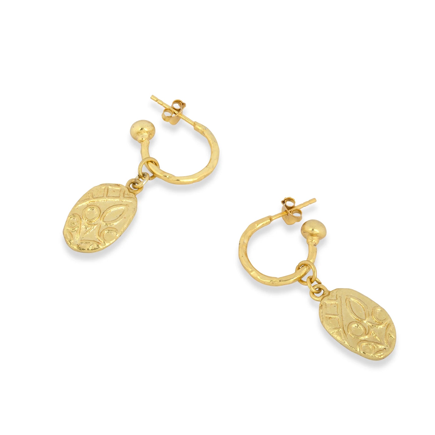 Ashiana Leni Charm Earrings - Gold