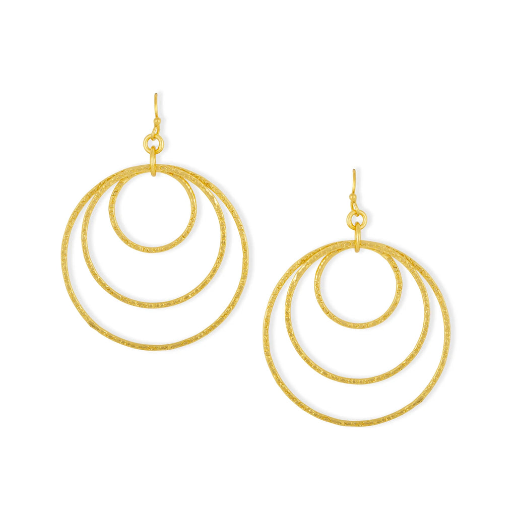 Ashiana Chania Earrings Gold