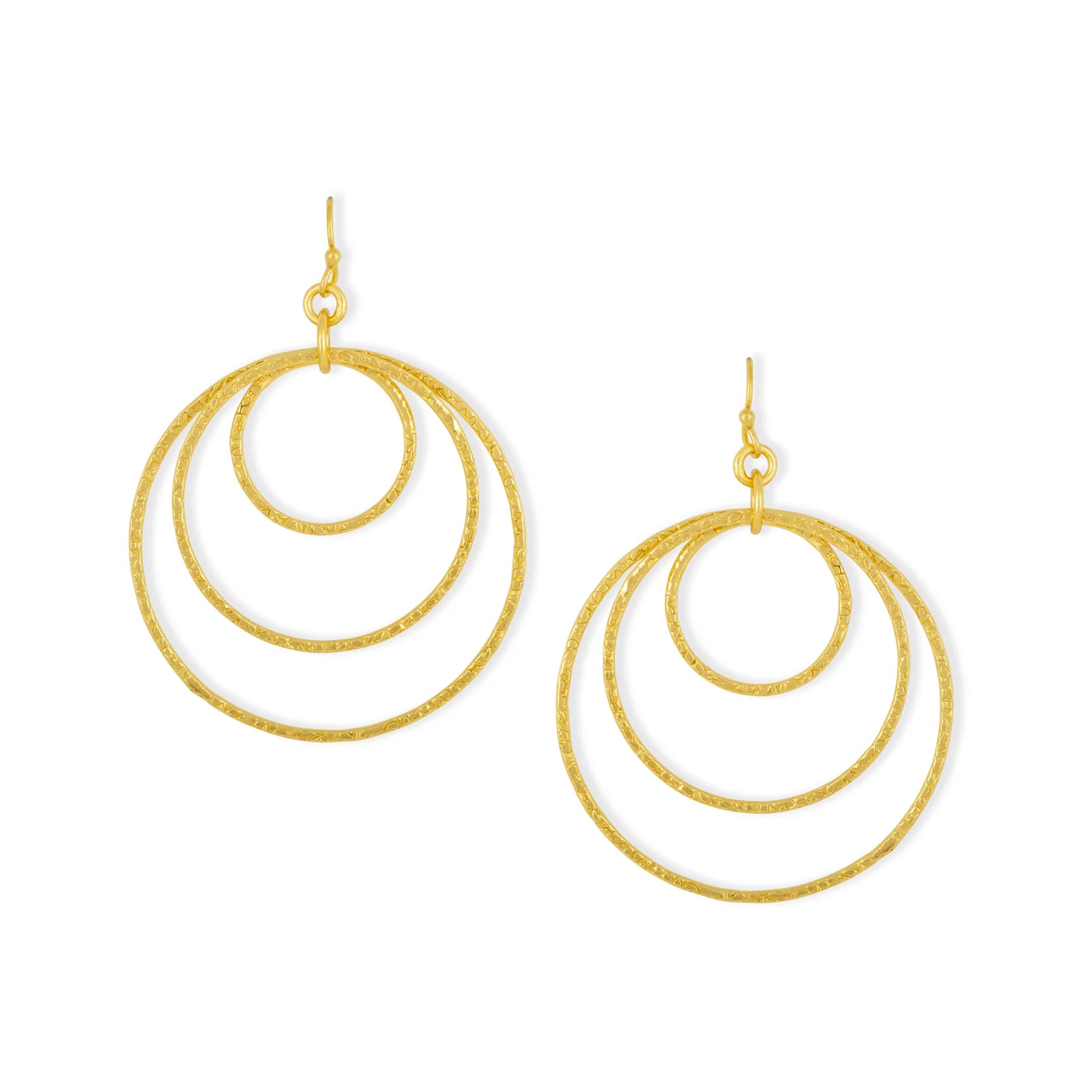 Ashiana Chania Earrings Gold