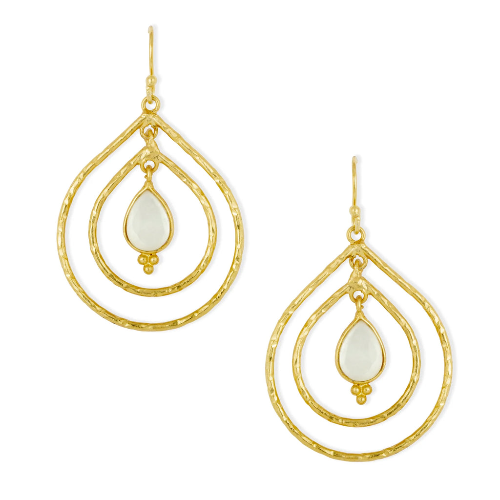 Ashiana Saskia Earrings - Mother Of Pearl