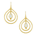 Ashiana Saskia Earrings - Mother Of Pearl