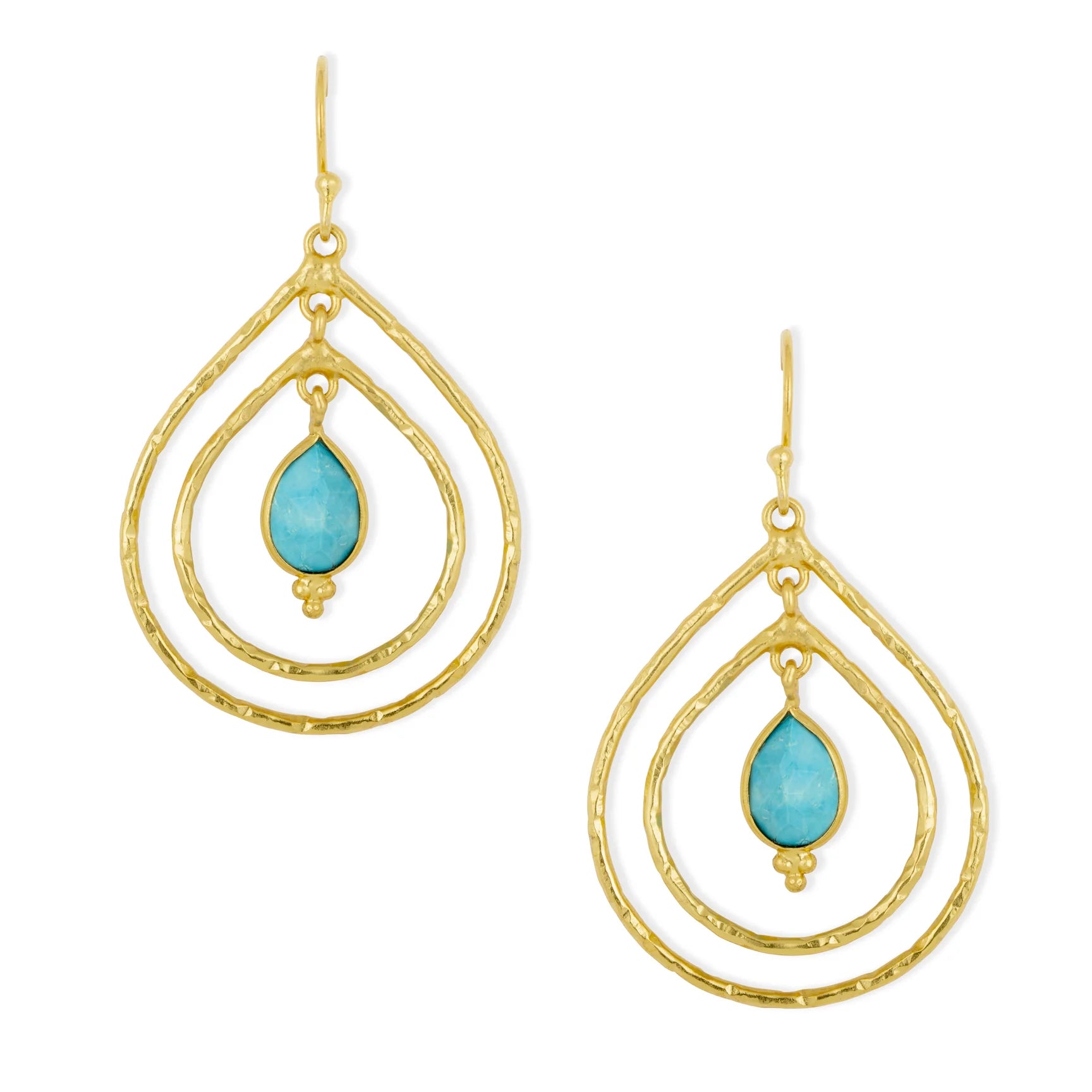 Ashiana Saskia Earrings - Turquoise