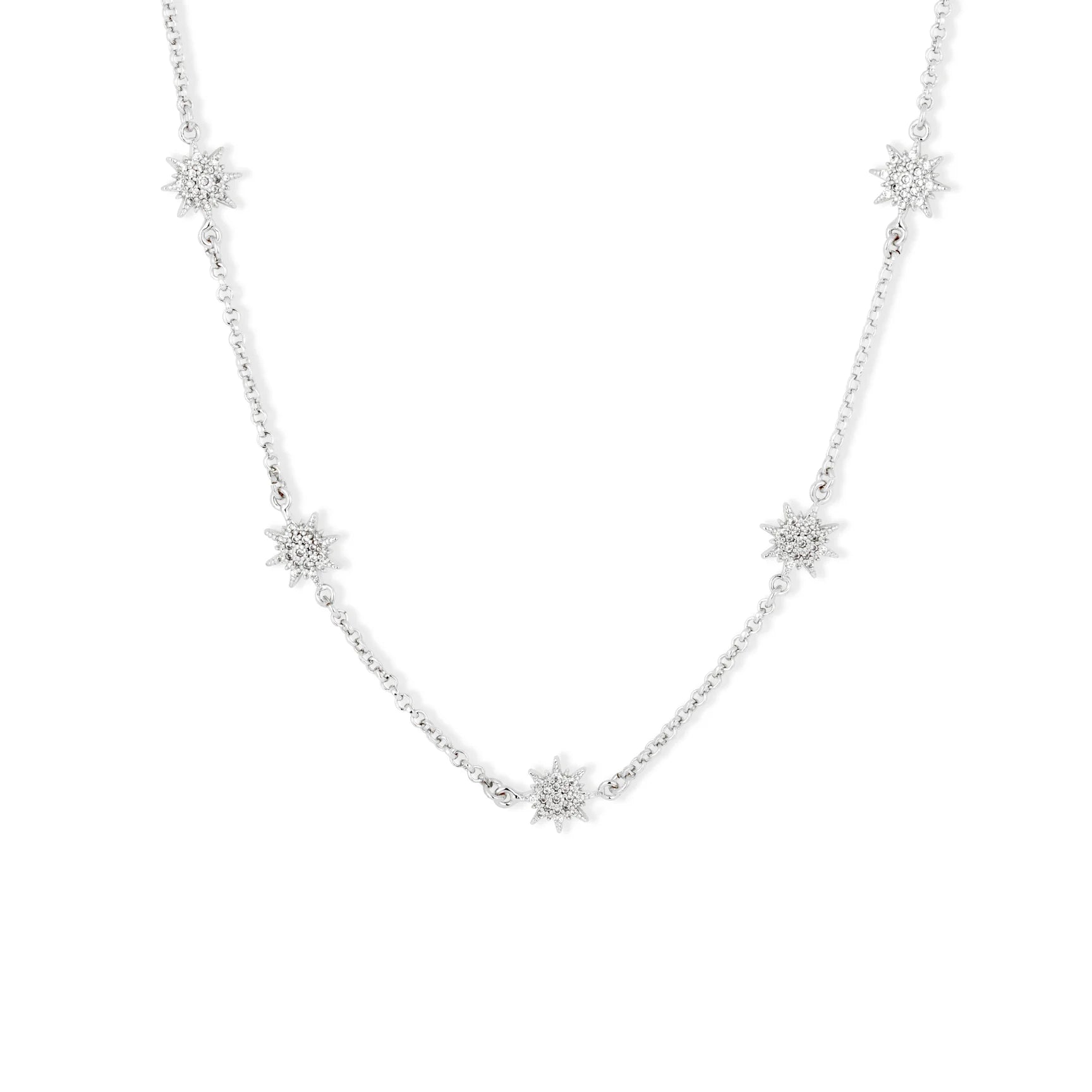 Ashiana Constellation Necklace - Silver