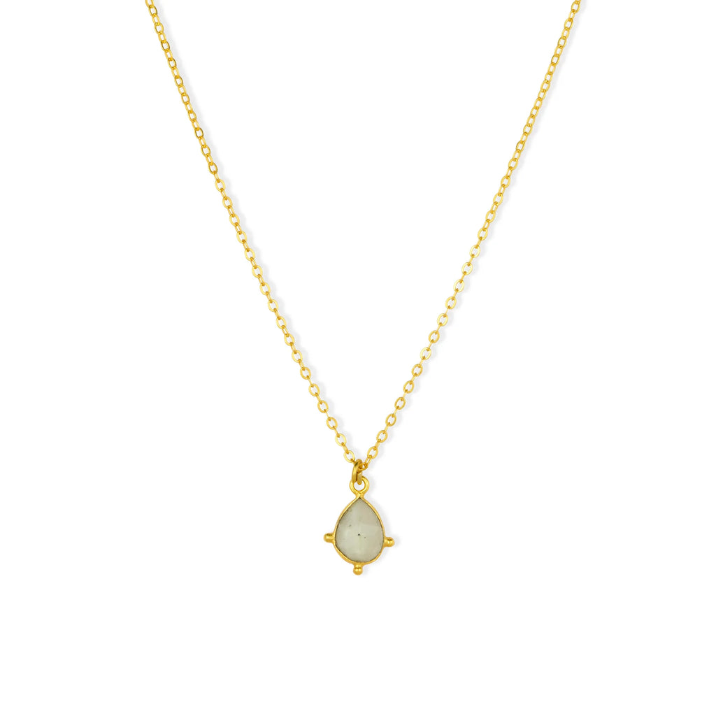 Ashiana Snowdrop Necklace - Moonstone