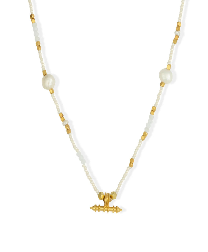 Ashiana Saidie Necklace - White