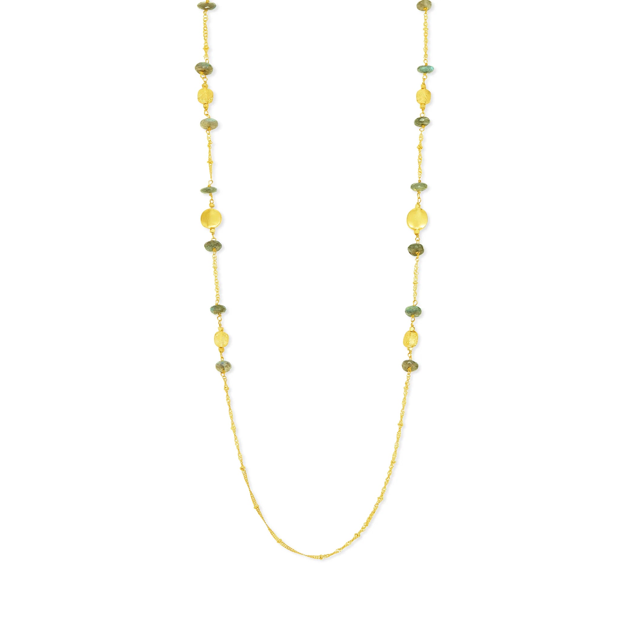 Ashiana Joni Necklace Labradorite